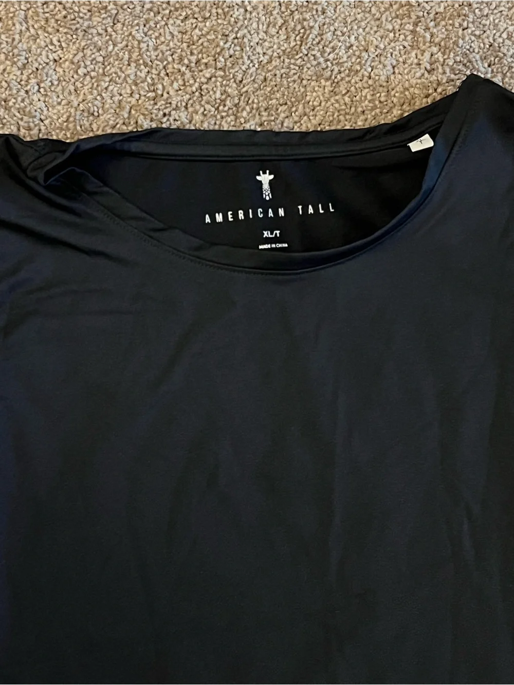 American Tall Sleeveless Crewneck Black Bodysuit - Picture 7 of 9